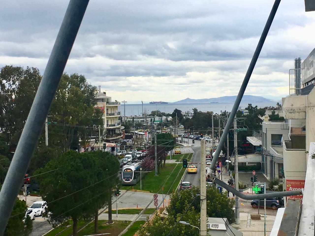 Downtown Glyfada Smart Apartment Athena Bagian luar foto